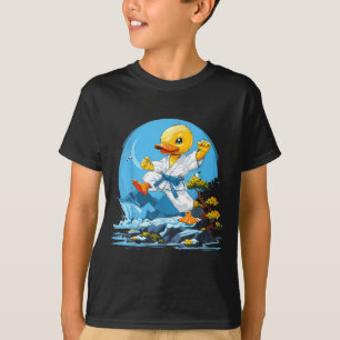 T-shirt Canard en caoutchouc de kickboxing Karaté Jiu-Jits