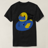 T-shirt Canard en caoutchouc en étrier (Design devant)