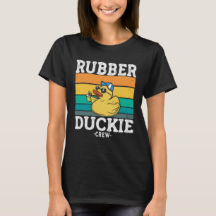 T-shirt Canard en caoutchouc équipage caneton jaune Salle
