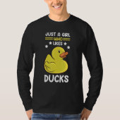 T-shirt Canard En Caoutchouc Étang À Quack Dit 1 (Devant)