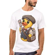 Canard en caoutchouc garçon livreur de journaux Éd