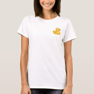 T-shirt Canard en caoutchouc jaune