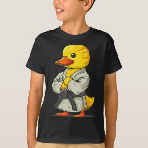 T-shirt Canard en caoutchouc Karaté Animal MMA Taekwondo J