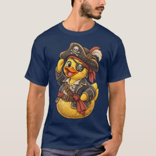 T-shirt Canard en caoutchouc Pirate Édition Vintage