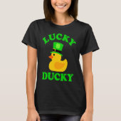 T-shirt Canard en caoutchouc Quatre feuilles C Casquette L (Devant)