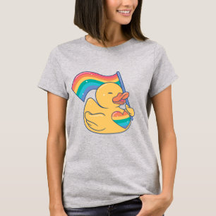 T-shirt Canard en caoutchouc Rainbow