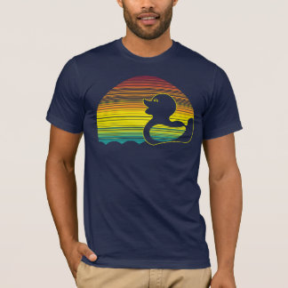 T-shirt Canard en caoutchouc Sunset