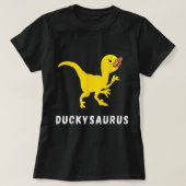 T-shirt Canard en caoutchouc T-Rex Canard Dino Dino Dino D (Design devant)
