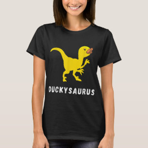 T-shirt Canard en caoutchouc T-Rex Canard Dino Dino Dino D