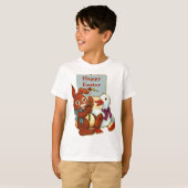 T-shirt Canard et lapin Pâques (Devant entier)