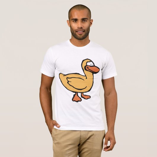 T-shirt Canard jaune (Devant entier)