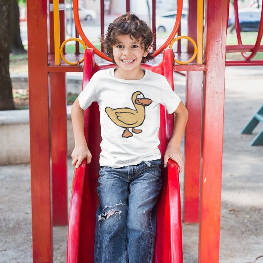T-shirt Canard jaune