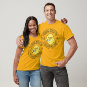 T-shirt Canard Jaune Drôle Avec Couteau (Unisexe)