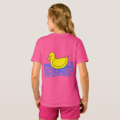 T-shirt canard jaune mignon (Dos entier)