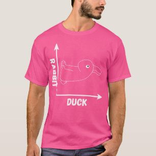 T-shirt Canard Lapin de Wittgenstein Illusion d'optique Ph