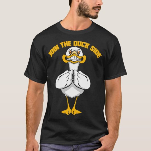 T-shirt Canard malin pour canard (Devant)