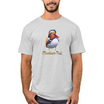 T-shirt canard mandarin