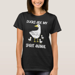 T-shirt Canard Mignon Pour Hommes Femmes Caneton Canard Vo