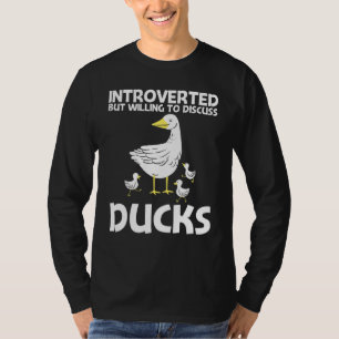 T-shirt Canard Mignon Pour Hommes Femmes Caneton Canard Vo