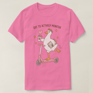 T-shirt Canard Mignon Professionnel sur Planificateur Quot