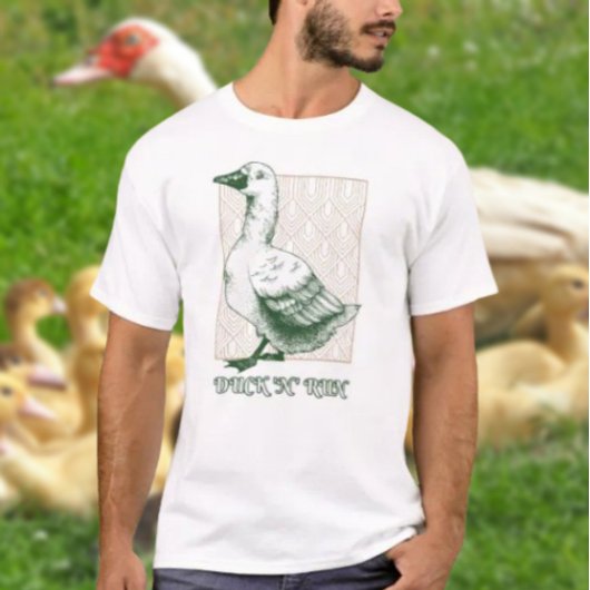 T-shirt Canard 'N' Run