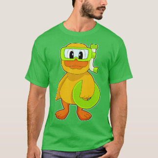 T-shirt Canard nager Snorkel
