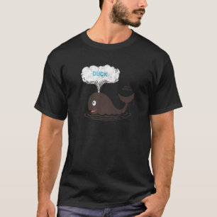 T-shirt Canard NC Séjour Estival Baleine à éruption