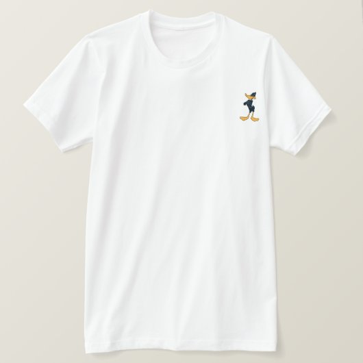 T-shirt Canard Noir - Drôle Drôle Drôle Cartoon An (Design devant)