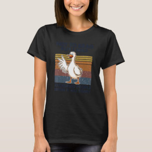 T-shirt Canard Pas Brag Mais J'Étais En Train D'Éviter Les