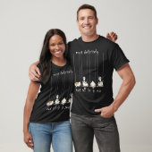 T-shirt Canard Pas Du Tout Alignés (Unisexe)