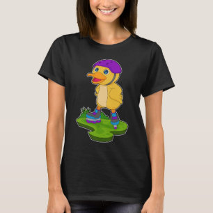 T-shirt Canard Patinage en ligne Patins à rouleaux