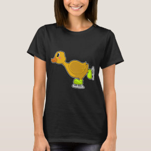 T-shirt Canard Patinage sur glace Patins sur glace Sports 