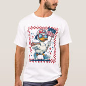 T-shirt Canard Patriotique (Devant)