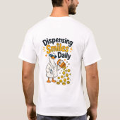 T-shirt Canard Pharmacien Drôle (Dos)