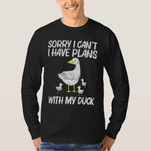 T-shirt Canard Pour Hommes Femmes Canard Canard Boule d'ea