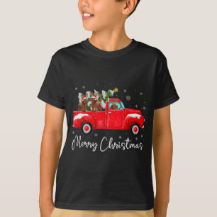 T-shirt Canard Rouge Camion Noël Noël Noël Noël Noël Noël 