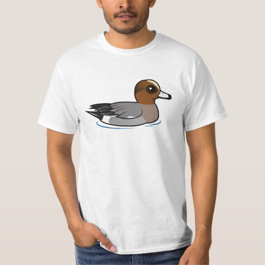 T-shirt Canard siffleur d'Eurasien de Birdorable (Devant)