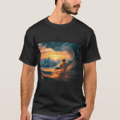 T-shirt canard surf (Devant)