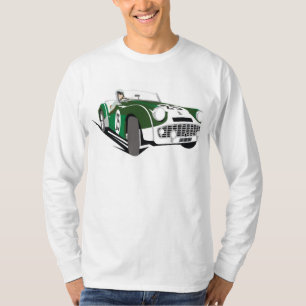 T-shirt Canard vintage de randonnée de voiture de Triumph