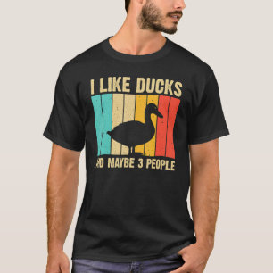 T-shirt Canard vintage Pour Canard Hommes Femmes Mallard D
