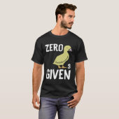 T-shirt Canard zéro couille (Devant entier)