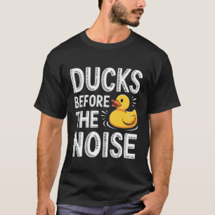 T-shirt Canards avant l'enthousiaste de canard en caoutcho