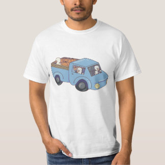 T-shirt Canards citrouilles