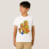 T-shirt canards de buncha (Devant entier)
