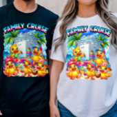 T-shirt Canards de croisière en famille