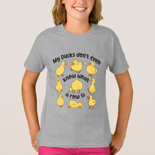 T-shirt Canards Drôles Sarcastiques