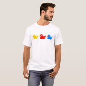T-shirt Canards en caoutchouc (Devant entier)