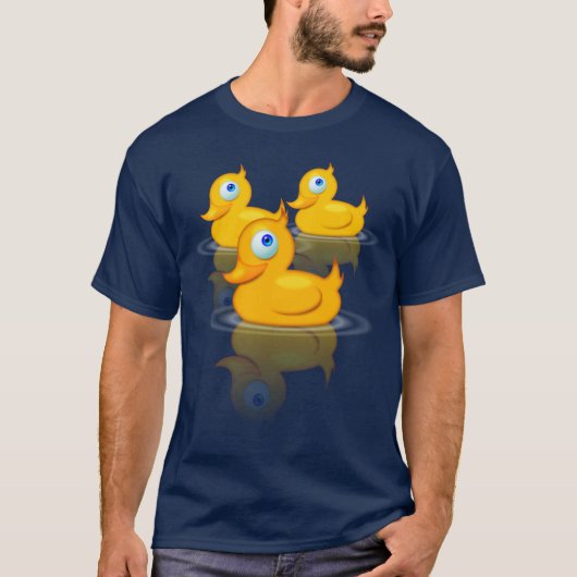 T-shirt Canards en caoutchouc (Devant)