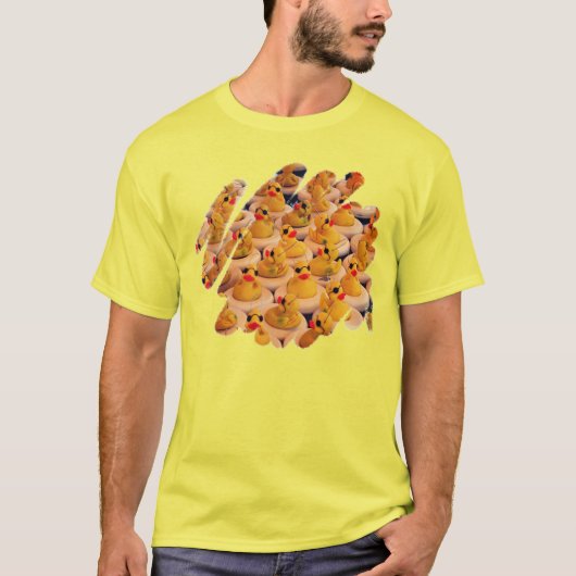 T-shirt Canards en caoutchouc cool (Devant)