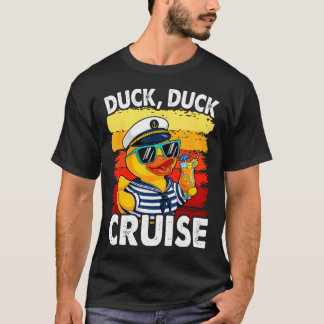T-shirt Canards en Croisière Canard Canard Croisière Vacan